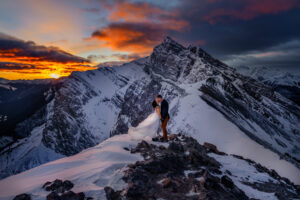 Winter Wedding Atop Mountain – @bdfk_photography