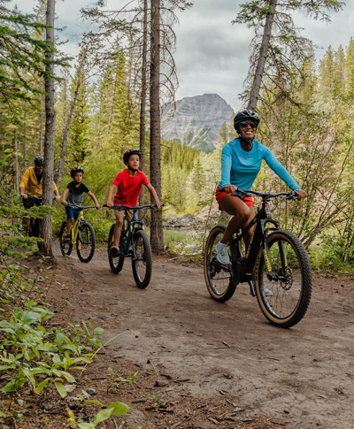 mountain biking