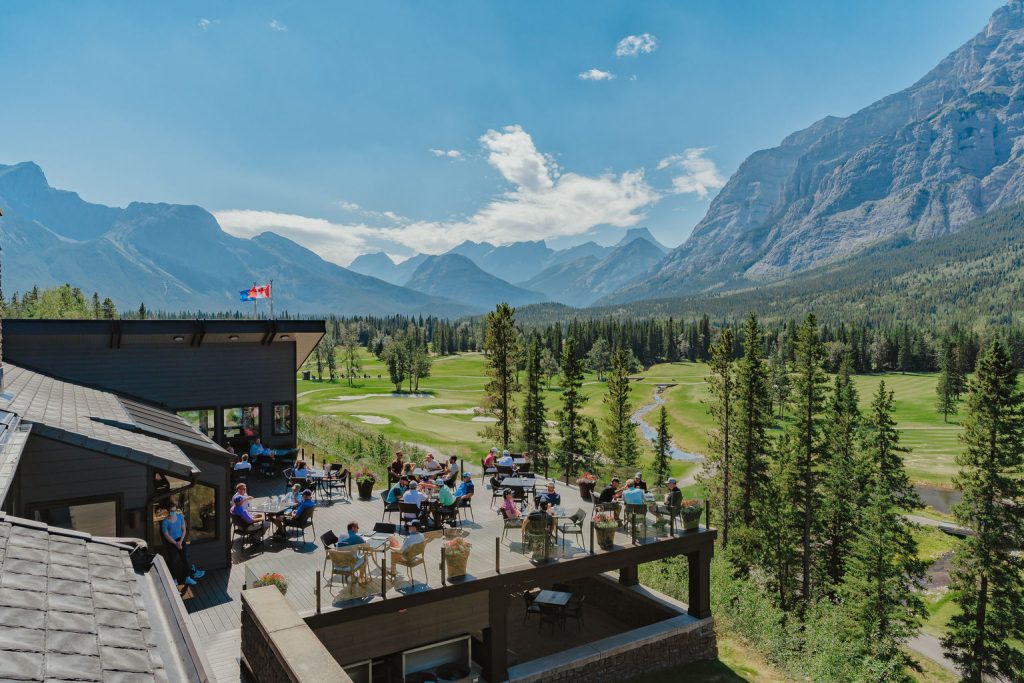 summit restaurant at the Kananaskis golf course